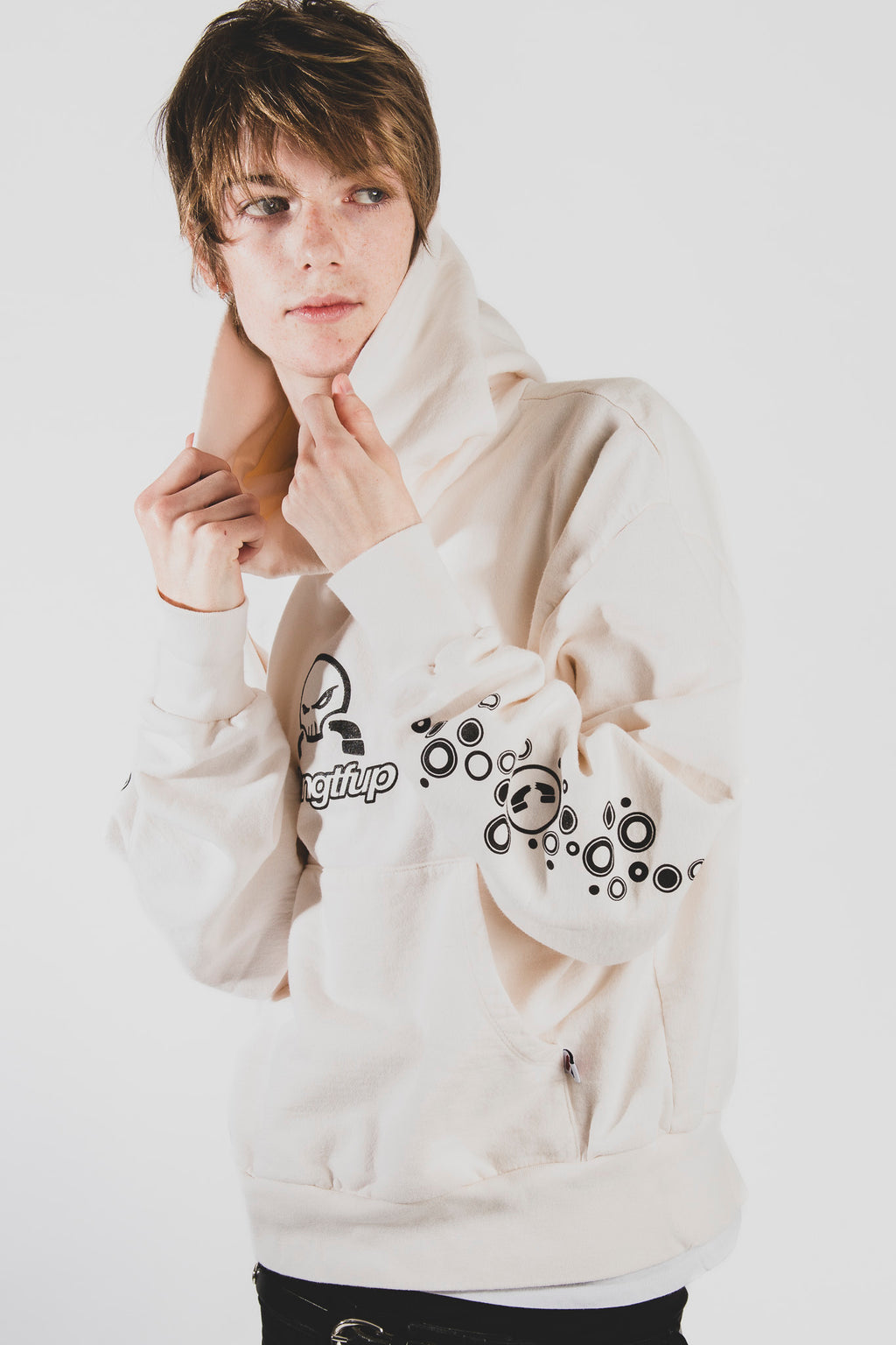 skull hoodie [S]