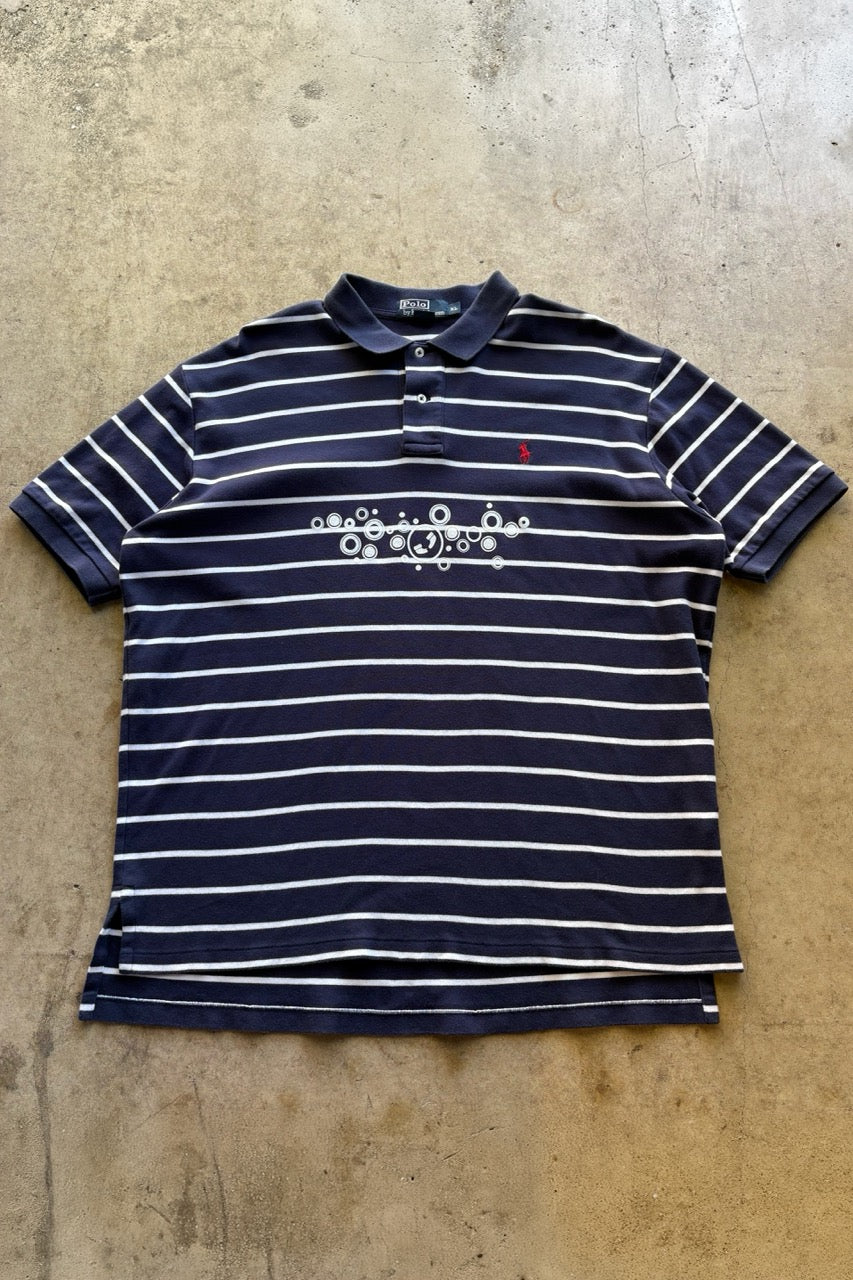 bubbles striped polo [XL]