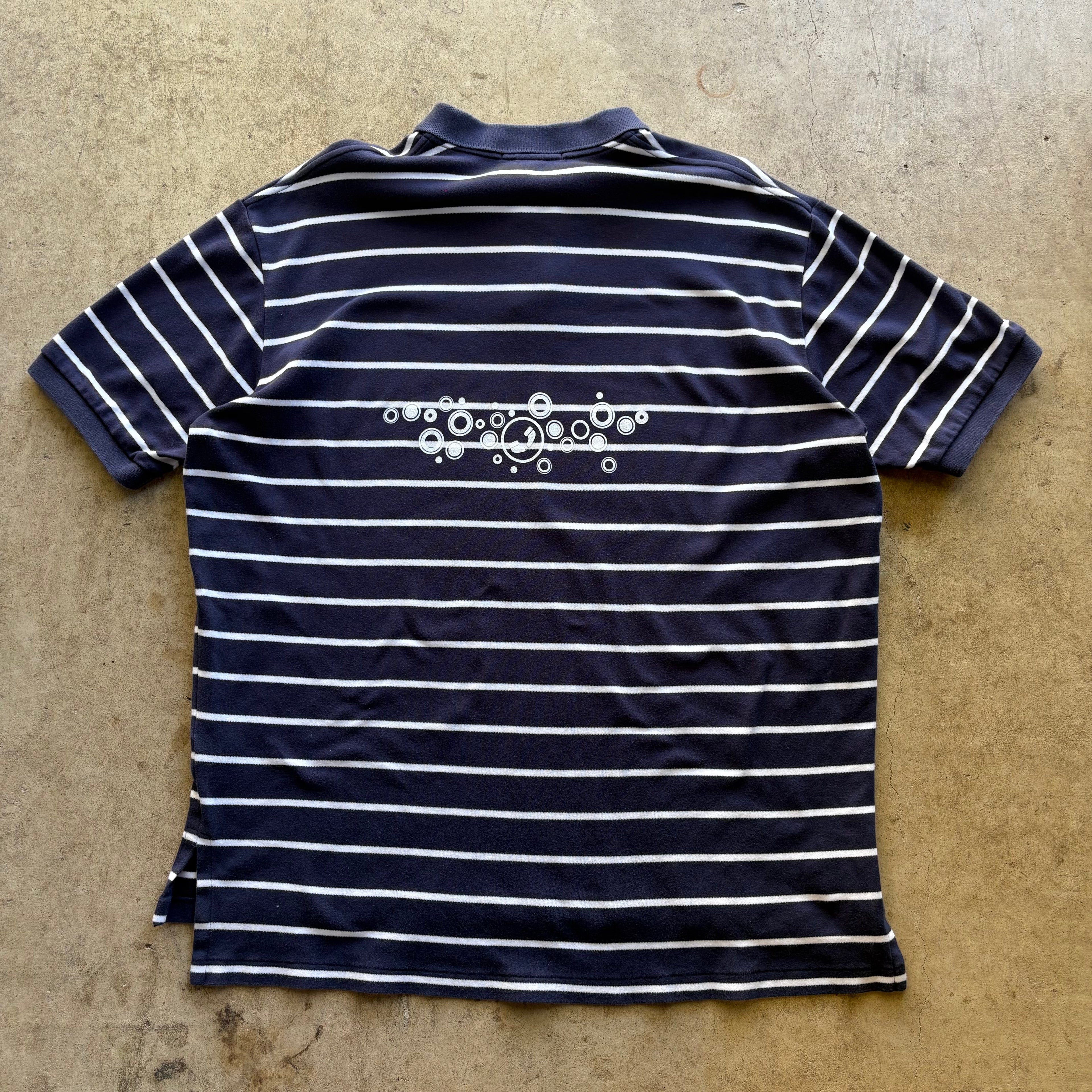 bubbles striped polo [XL]